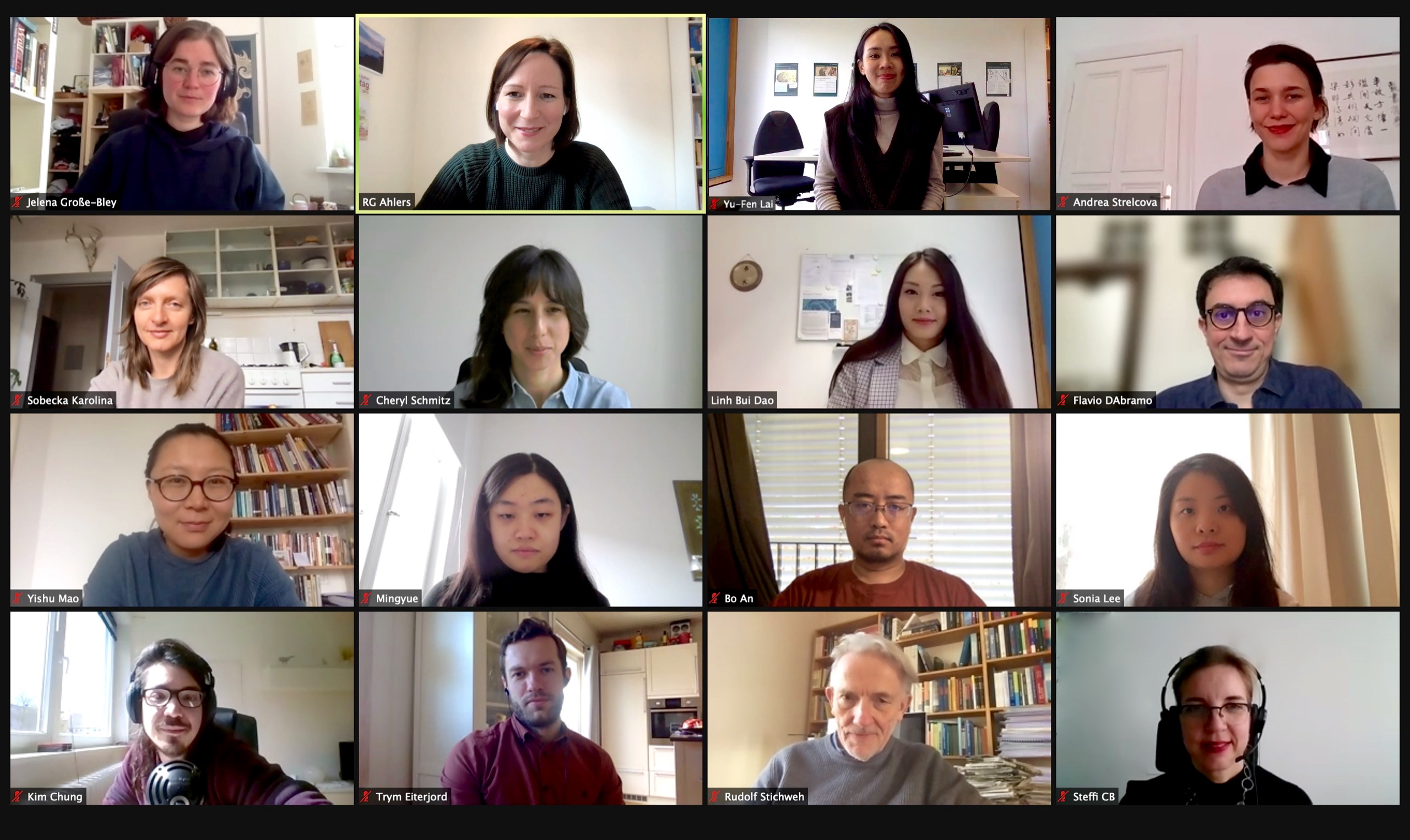 Members of the LMRG "China in the Global System of Science"