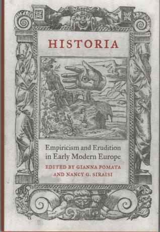  book cover: Pomata/ Siraisi: Historia (2005)