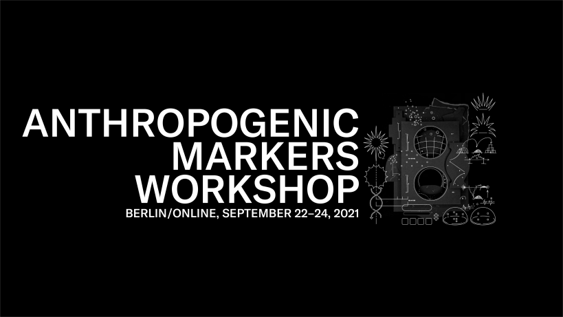 Anthropogenic Markers Workshop Cover with art from Protey Temen