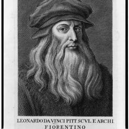 Front page image of Leonardo da Vinci by Colombini, Cosimo, -1812, engraver (1760). Source: Library of Congress, http://www.loc.gov/.