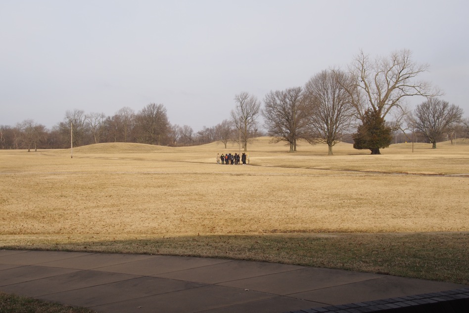 Cahokia site and transect walk. Source: Christoph Rosol.