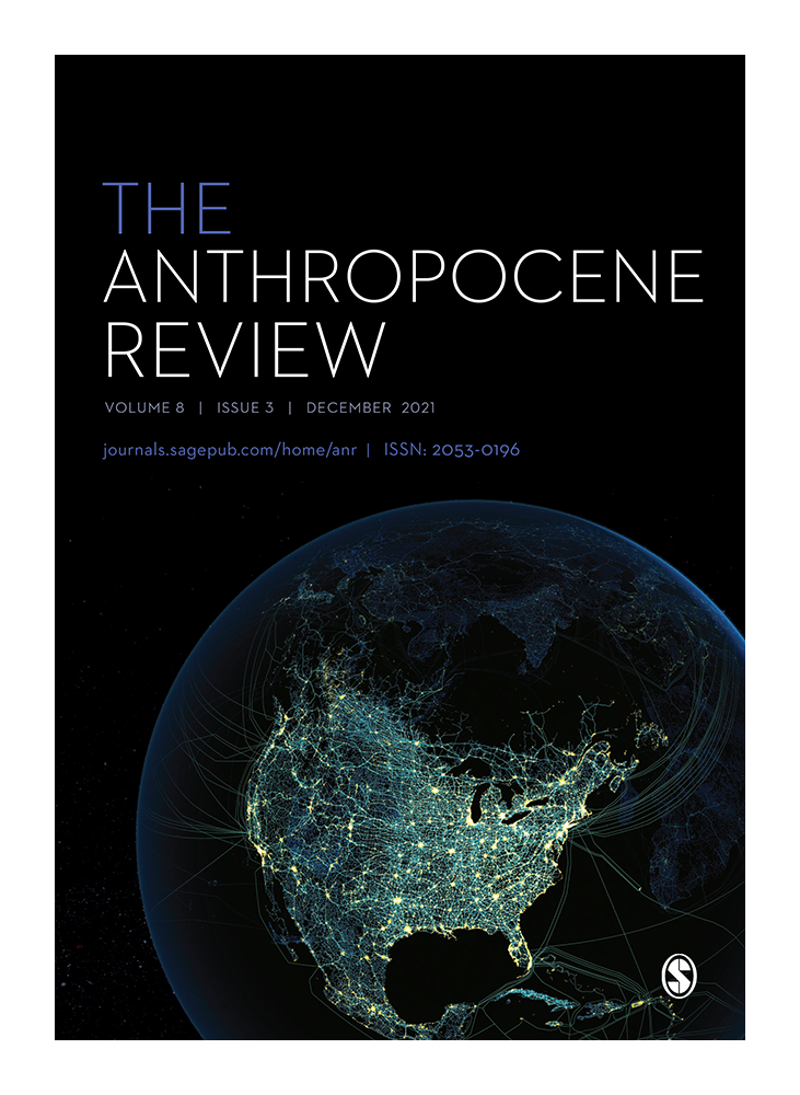 The Anthropocene Review Volume 8, Issue 3