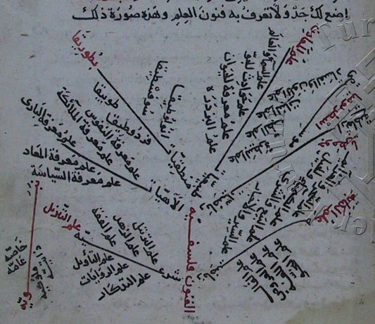 The Branch of Natural Sciences (ṭabīʿiyāt) on the Tree of the Philosophical Sciences