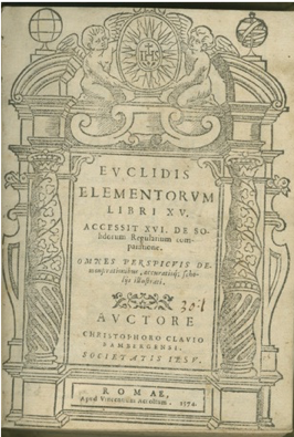Clavius: EUCLIDIS ELMENTORUM LIBRI XV