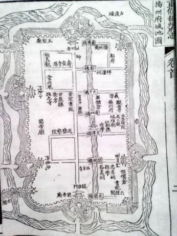 A map from local gazetteers