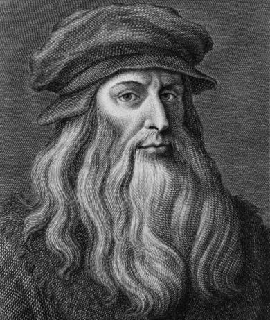 Portrait of Leonardo Da Vinci