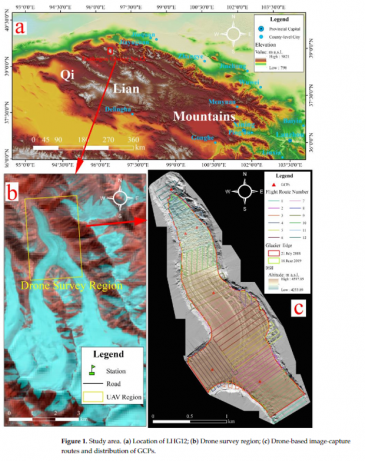 Study area in the Himalayas for the article by Qin Dahe et al.