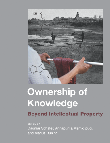 book cover: Schäfer/ Mamidipudi/ Buning: Ownership of Knowledge: Beyond Intellectual Property (2023)