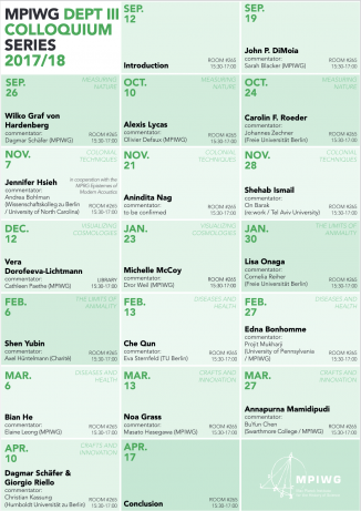 Colloquiums Poster Fall 2018