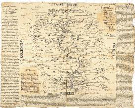 Garfagnana map from Vallisneri