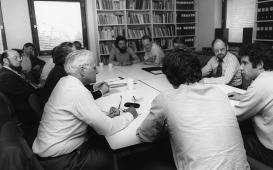 photograph of scientists meeting at the Starnberg Institute