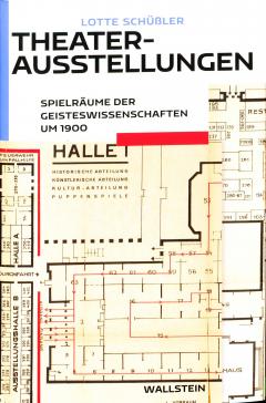 book cover: Lotte Schüßler: Theaterausstellungen - Spielräume der Geisteswissenschaften um 1900 (2022)