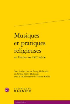 book cover: Fanny Gribenski et al: Musiques et pratiques religieuses (2022)