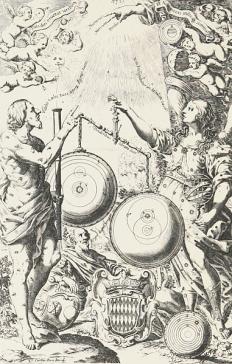 Frontispiece of Giovanni Riccioli’s Almagestum Novum (1651)