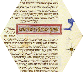 Moshe ben Maimon : מורה נבוכים Moreh nevukhim / Guide for the Perplexed. Source: Royal Danish Library, Heb MS Cod Heb 37, fol. 267b. Moses Maimonides, Guide of the Perplexed, III, 37 Fusṭāṭ (Old Cairo), ca. 1185–91 CE