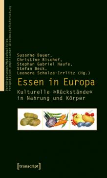 book cover: Susanne Bauer et al: Essen in Europa (2010)