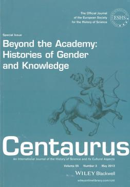book cover: von Oertzen, Christine: Beyond the academy: Histories of Gender and Knowledge (2013)