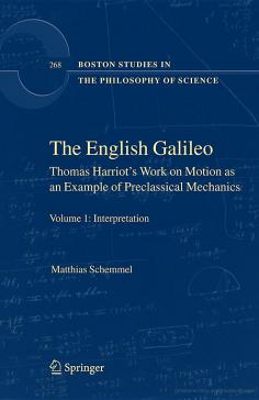 book cover: Matthias Schemmel: The English Galileo (2008)