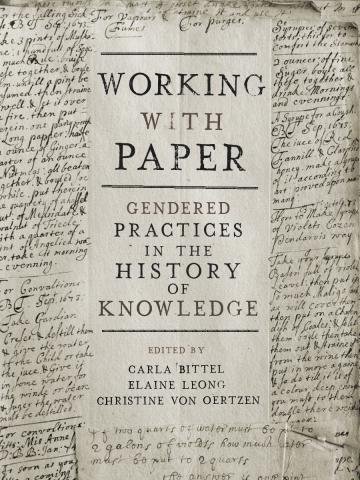 book cover: Bittel/ Leong/ von Oertzen: Working with Paper (2019)