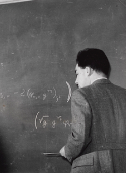 blackboard image scientist mathematics 