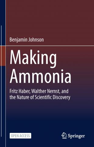 book cover: Benjamin Johnson: Making Ammonia (2022)