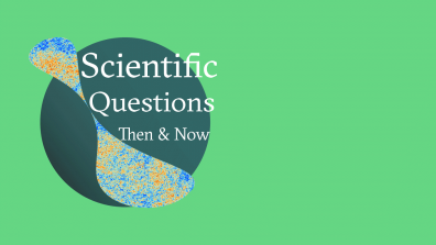 Scientific Questions Then and Now Logo