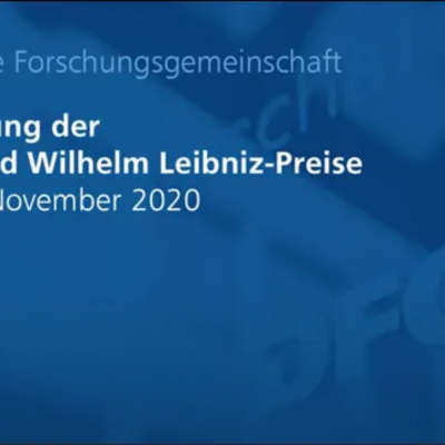 DFG Verleihung des Leibnizpreises