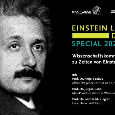 Einstein Lecture Dahlem Special 2020 with MPIWG Director Prof. Dr. Jürgen Renn.