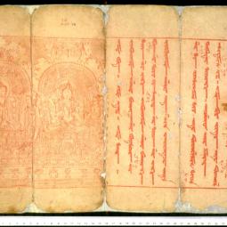 Old Uyghur Print